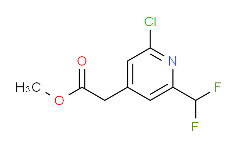 AM77780 | 1804706-63-5 | Methyl 2-chloro-6-(difluoromethyl)pyridine-4-acetate