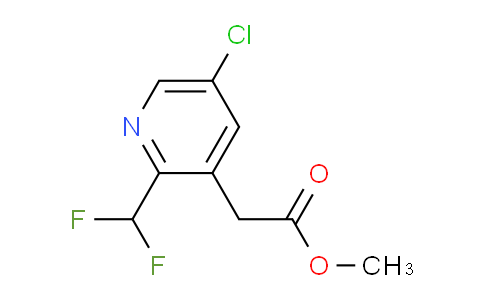 AM77781 | 1806763-16-5 | Methyl 5-chloro-2-(difluoromethyl)pyridine-3-acetate