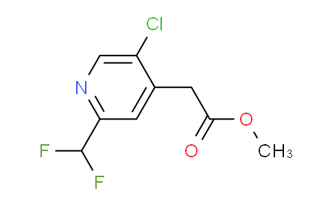 AM77792 | 1804758-03-9 | Methyl 5-chloro-2-(difluoromethyl)pyridine-4-acetate