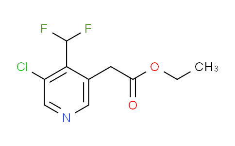 AM77796 | 1805033-43-5 | Ethyl 3-chloro-4-(difluoromethyl)pyridine-5-acetate