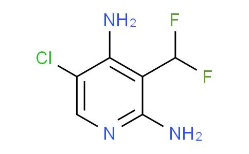 5-Chloro-2,4-diamino-3-(difluoromethyl)pyridine