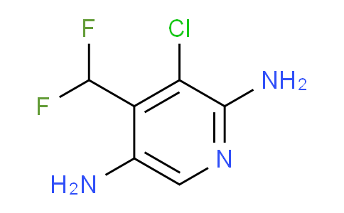 3-Chloro-2,5-diamino-4-(difluoromethyl)pyridine