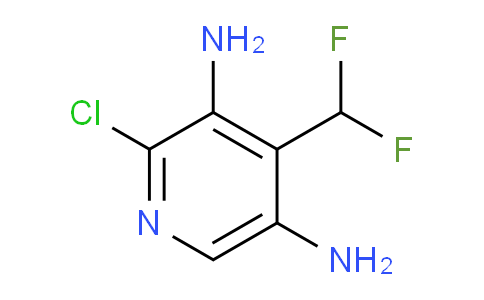 2-Chloro-3,5-diamino-4-(difluoromethyl)pyridine