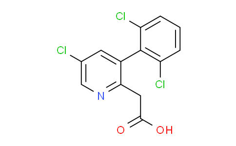 AM77831 | 1361518-59-3 | 5-Chloro-3-(2,6-dichlorophenyl)pyridine-2-acetic acid