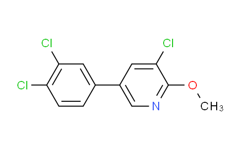 AM77839 | 1361876-62-1 | 3-Chloro-5-(3,4-dichlorophenyl)-2-methoxypyridine