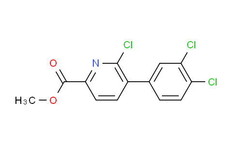 Methyl 6-chloro-5-(3,4-dichlorophenyl)picolinate