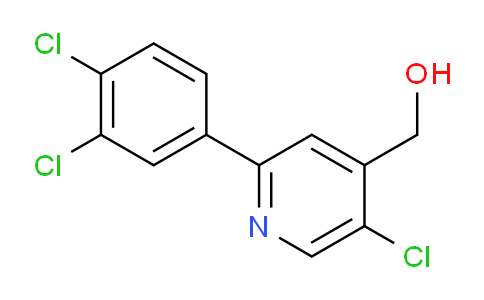 5-Chloro-2-(3,4-dichlorophenyl)pyridine-4-methanol