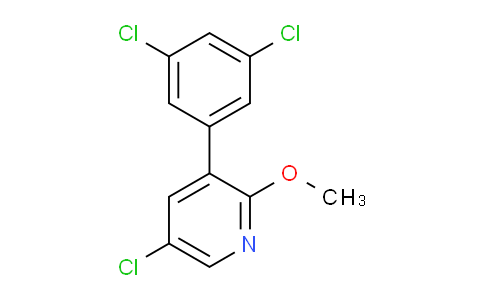 5-Chloro-3-(3,5-dichlorophenyl)-2-methoxypyridine