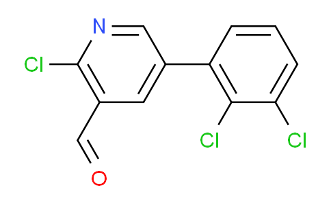 2-Chloro-5-(2,3-dichlorophenyl)nicotinaldehyde