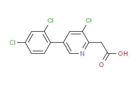 AM77872 | 1361837-31-1 | 3-Chloro-5-(2,4-dichlorophenyl)pyridine-2-acetic acid