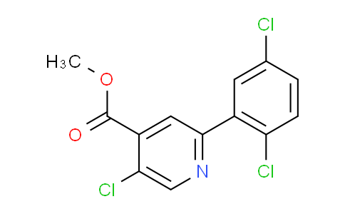 AM77877 | 1361878-11-6 | Methyl 5-chloro-2-(2,5-dichlorophenyl)isonicotinate