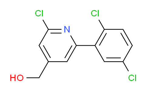 2-Chloro-6-(2,5-dichlorophenyl)pyridine-4-methanol