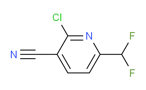 2-Chloro-3-cyano-6-(difluoromethyl)pyridine