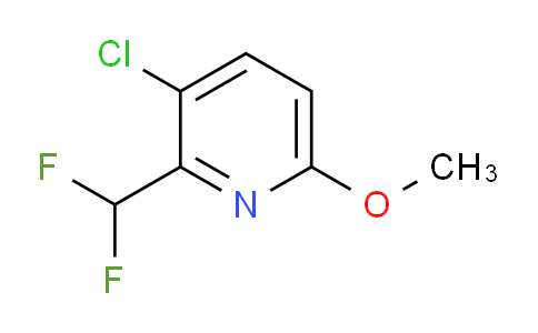 3-Chloro-2-(difluoromethyl)-6-methoxypyridine