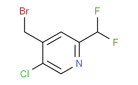 4-(Bromomethyl)-5-chloro-2-(difluoromethyl)pyridine