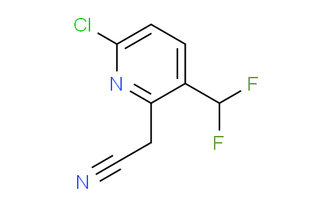 AM77910 | 1806783-91-4 | 6-Chloro-3-(difluoromethyl)pyridine-2-acetonitrile