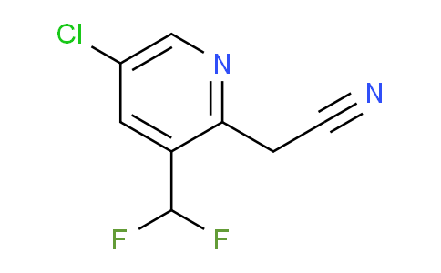 5-Chloro-3-(difluoromethyl)pyridine-2-acetonitrile