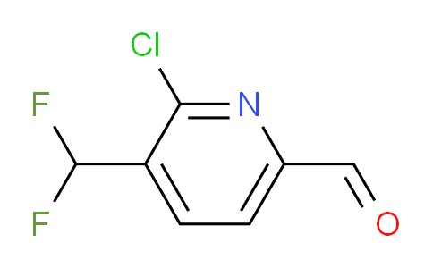 2-Chloro-3-(difluoromethyl)pyridine-6-carboxaldehyde