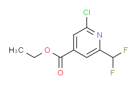 Ethyl 2-chloro-6-(difluoromethyl)pyridine-4-carboxylate