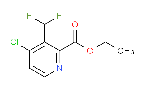 Ethyl 4-chloro-3-(difluoromethyl)pyridine-2-carboxylate