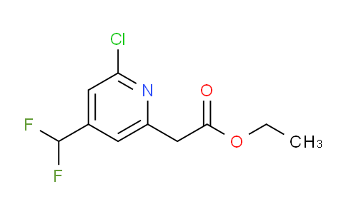 AM77926 | 1805200-99-0 | Ethyl 2-chloro-4-(difluoromethyl)pyridine-6-acetate