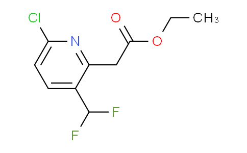 AM77927 | 1806782-81-9 | Ethyl 6-chloro-3-(difluoromethyl)pyridine-2-acetate