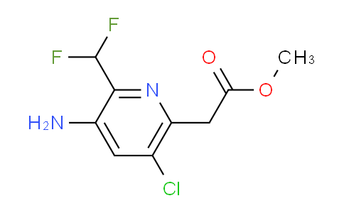 AM77929 | 1806808-97-8 | Methyl 3-amino-5-chloro-2-(difluoromethyl)pyridine-6-acetate