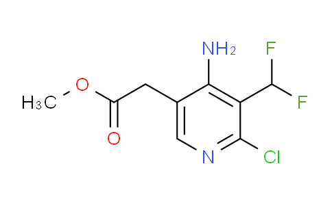 AM77934 | 1804452-61-6 | Methyl 4-amino-2-chloro-3-(difluoromethyl)pyridine-5-acetate