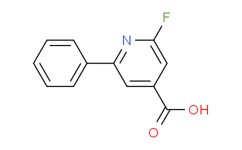 6-Fluoro-2-phenyl-4-pyridinecarboxylic acid
