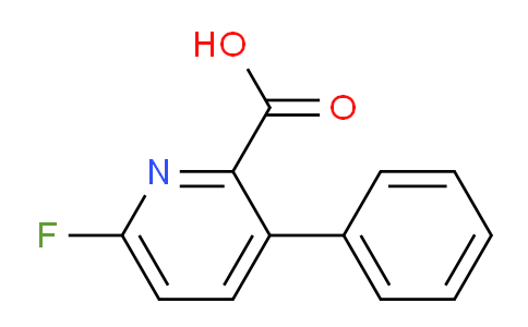 6-Fluoro-3-phenyl-2-pyridinecarboxylic acid