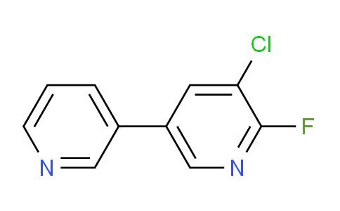 3-Chloro-2-fluoro-5-(pyridin-3-yl)pyridine