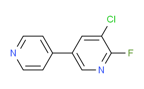 3-Chloro-2-fluoro-5-(pyridin-4-yl)pyridine