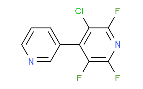 3-Chloro-2,5,6-trifluoro-4-(pyridin-3-yl)pyridine