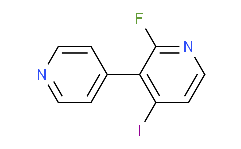 2-Fluoro-4-iodo-3-(pyridin-4-yl)pyridine