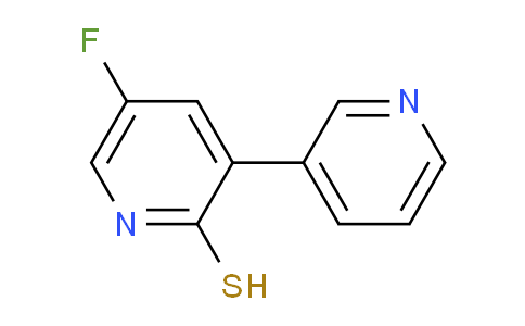 5-Fluoro-3-(pyridin-3-yl)pyridine-2-thiol