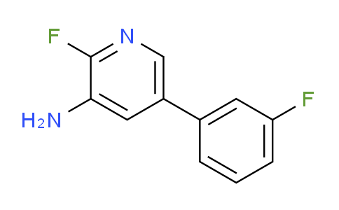 2-Fluoro-5-(3-fluorophenyl)pyridin-3-amine