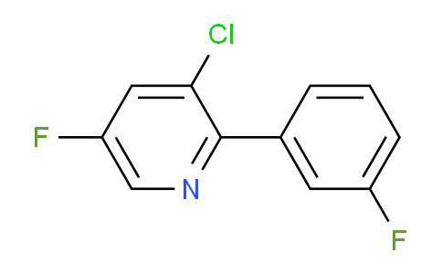 AM78077 | 1214373-31-5 | 3-Chloro-5-fluoro-2-(3-fluorophenyl)pyridine