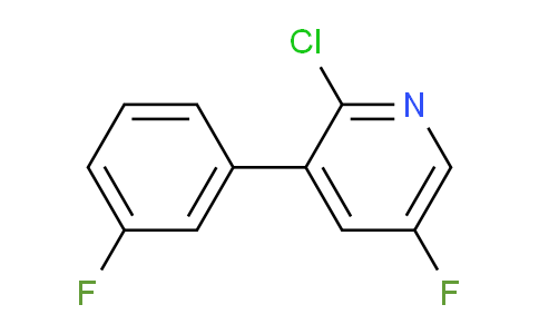 AM78083 | 1214349-99-1 | 2-Chloro-5-fluoro-3-(3-fluorophenyl)pyridine