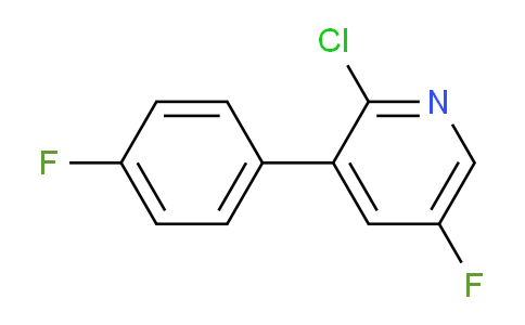 AM78084 | 1214381-26-6 | 2-Chloro-5-fluoro-3-(4-fluorophenyl)pyridine
