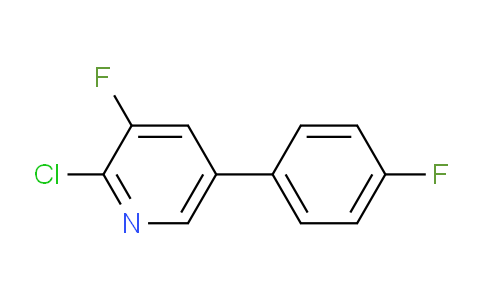 2-Chloro-3-fluoro-5-(4-fluorophenyl)pyridine