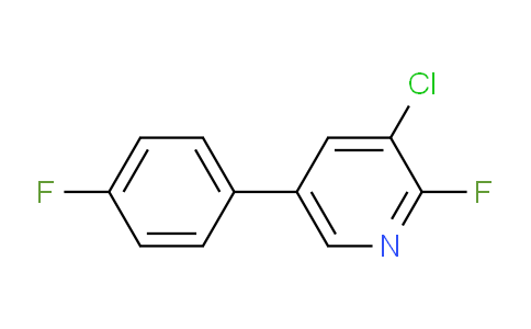 3-Chloro-2-fluoro-5-(4-fluorophenyl)pyridine