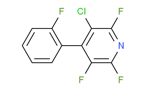 3-Chloro-2,5,6-trifluoro-4-(2-fluorophenyl)pyridine