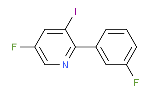 AM78125 | 1214331-04-0 | 5-Fluoro-2-(3-fluorophenyl)-3-iodopyridine