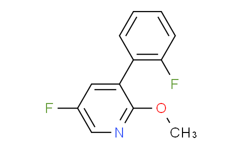 AM78142 | 1214382-81-6 | 5-Fluoro-3-(2-fluorophenyl)-2-methoxypyridine