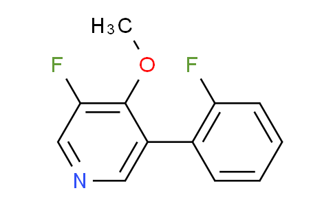 AM78145 | 1214331-18-6 | 3-Fluoro-5-(2-fluorophenyl)-4-methoxypyridine