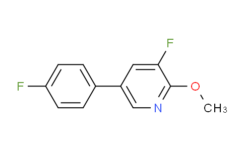AM78150 | 1214347-13-3 | 3-Fluoro-5-(4-fluorophenyl)-2-methoxypyridine