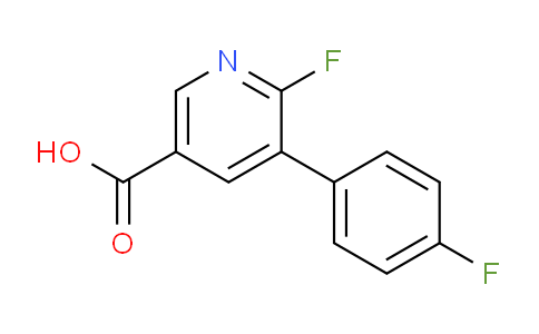 AM78170 | 1214355-54-0 | 6-Fluoro-5-(4-fluorophenyl)nicotinic acid
