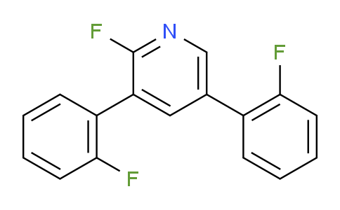 2-Fluoro-3,5-bis(2-fluorophenyl)pyridine