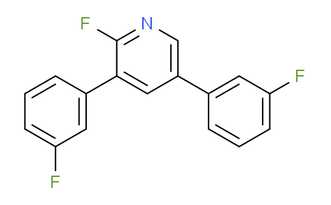 2-Fluoro-3,5-bis(3-fluorophenyl)pyridine