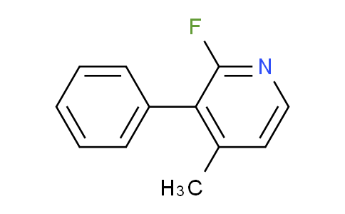 2-Fluoro-4-methyl-3-phenylpyridine